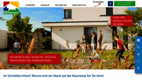 What Baumesse.de website looked like in 2024 (1 year ago)