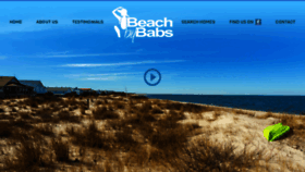 What Beachbybabs.com website looks like in 2024 