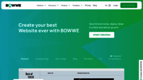 What Bowwe.com website looks like in 2024 