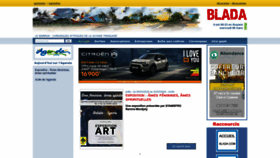 What Blada.com website looks like in 2024 