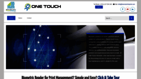 What Biometricforprint.com website looks like in 2024 