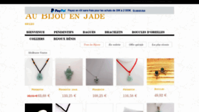 What Bijouxenjade.com website looks like in 2024 