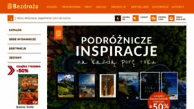 What Bezdroza.pl website looks like in 2024 