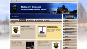 What Biskupstvi.cz website looks like in 2024 