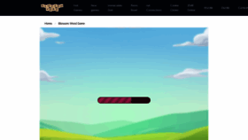 What Blossomwordgame.io website looks like in 2024 