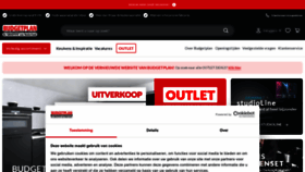 What Budgetplan.nl website looked like in 2024 (2 years ago)