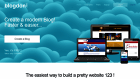What Blogdon.net website looks like in 2024 