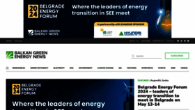 What Balkangreenenergynews.com website looks like in 2024 