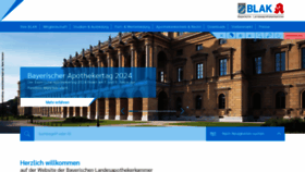 What Blak.de website looked like in 2024 (1 year ago)