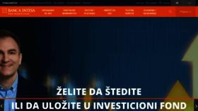 What Bancaintesa.rs website looked like in 2024 (1 year ago)