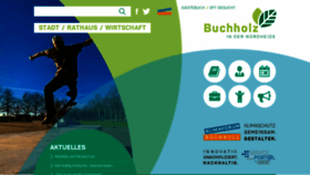 What Buchholz.de website looks like in 2024 