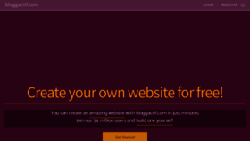 What Bloggactif.com website looks like in 2024 