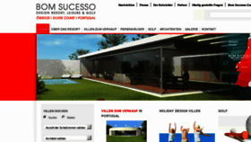 What Bomsucesso.de website looked like in 2011 (12 years ago)