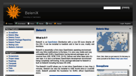 What Belenix.org website looked like in 2011 (12 years ago)