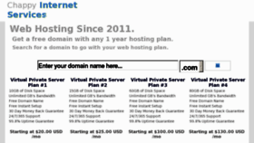 What Chappyis.com website looked like in 2011 (12 years ago)