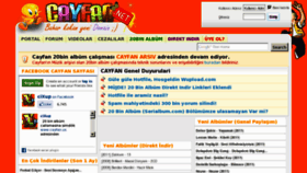 What Cayburg.net website looked like in 2011 (12 years ago)