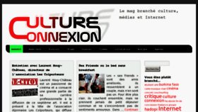 What Cultureconnexion.fr website looked like in 2011 (12 years ago)