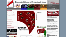 What Cma-chambery.fr website looked like in 2011 (12 years ago)