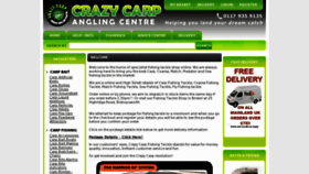 What Crazycarp.com website looked like in 2012 (12 years ago)