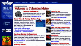 What Colsmetrofcu.org website looked like in 2012 (12 years ago)