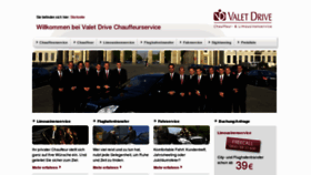 What Chauffeurservice.de website looked like in 2012 (12 years ago)