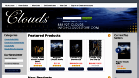 What Cloudsstore.com website looked like in 2012 (12 years ago)