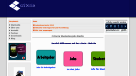 What Criteria-jobs.de website looked like in 2012 (12 years ago)