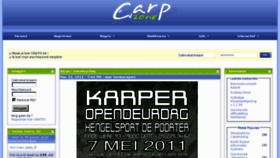 What Carpzone.be website looked like in 2011 (15 years ago)