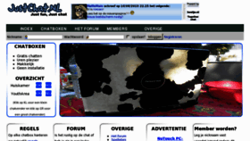 What Chat4us.nl website looked like in 2012 (12 years ago)
