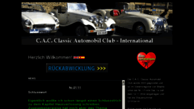 What Cac-classic-automobil-club.com website looked like in 2012 (12 years ago)