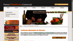 What Carnetmanipuladordealimentos.org website looked like in 2012 (12 years ago)