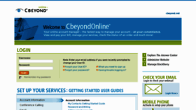 What Cbeyondonline.net website looked like in 2012 (12 years ago)