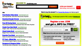 What Cheattoday.com website looked like in 2012 (11 years ago)