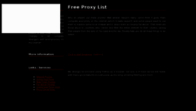 What Cloud-proxy.info website looked like in 2012 (11 years ago)