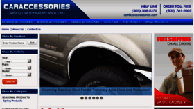 What Caraccessories.com website looked like in 2012 (12 years ago)