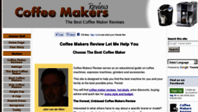 What Coffee-makers-review.com website looked like in 2012 (11 years ago)