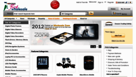 What Chinafirstwholesale.com website looked like in 2012 (11 years ago)