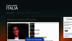 What Chatroulette-italia.it website looked like in 2012 (11 years ago)