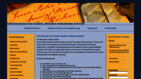 What Chai-shop.de website looked like in 2012 (11 years ago)