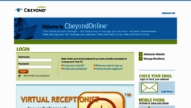 What Cbeyondonline.net website looked like in 2011 (13 years ago)
