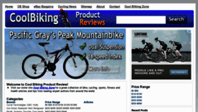 What Coolbiking.com website looked like in 2012 (11 years ago)