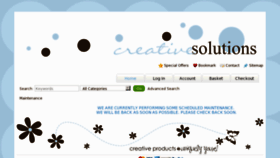 What Creativesolutionsco.com website looked like in 2012 (11 years ago)