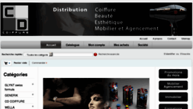 What Cdcoiffure.com website looked like in 2012 (11 years ago)