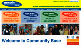 What Communitybase.org website looked like in 2012 (11 years ago)