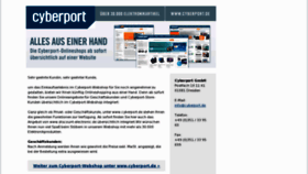What Cyberport-b2b.de website looked like in 2012 (11 years ago)