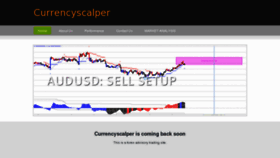 What Currencyscalper.com website looked like in 2012 (11 years ago)
