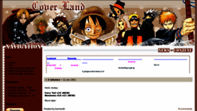 What Cover-land.net website looked like in 2011 (13 years ago)