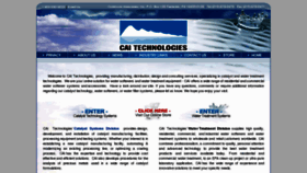 What Caitechnologies.com website looked like in 2012 (11 years ago)