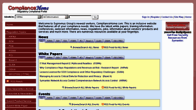 What Compliancehome.com website looked like in 2012 (11 years ago)