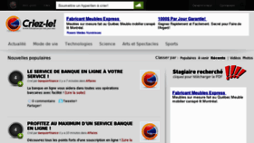 What Criez-le.com website looked like in 2012 (11 years ago)